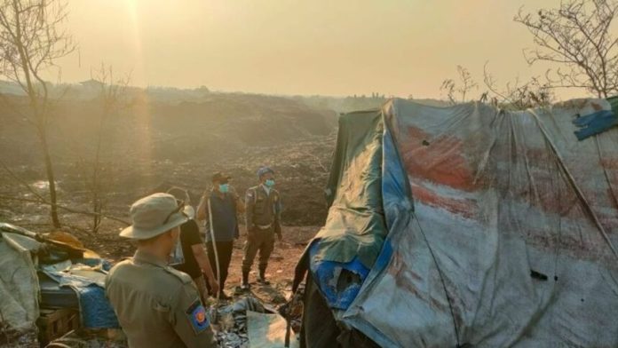 Satpol PP & Kepolisian Menghentikan Aktivitas Pemulung di TPA Rawa Kucing